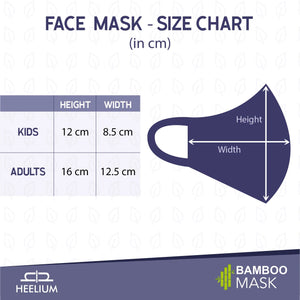 Bamboo Face Mask - Set of 3