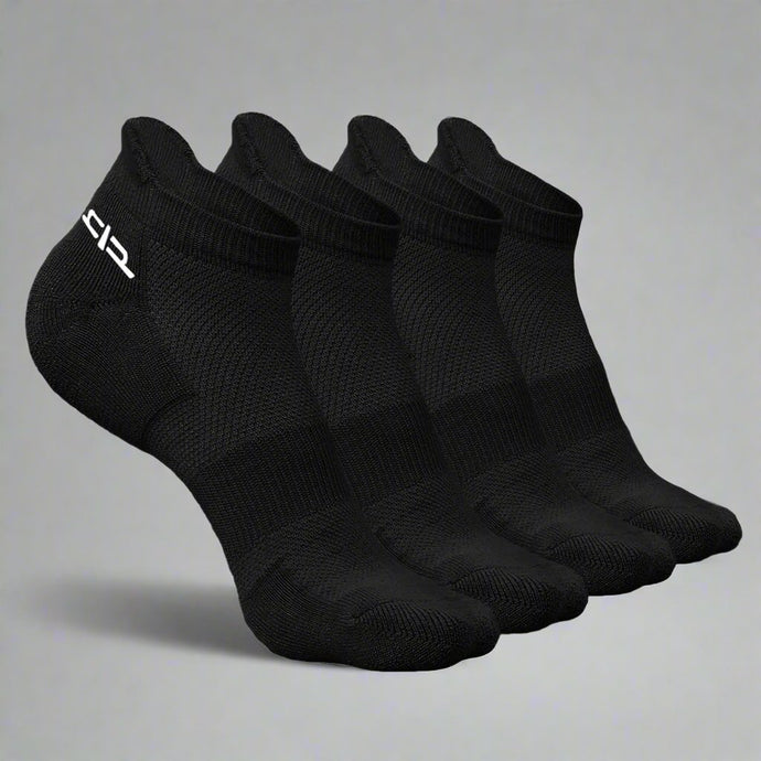 Heelium Bamboo Kids Ankle Socks - 4 Pairs