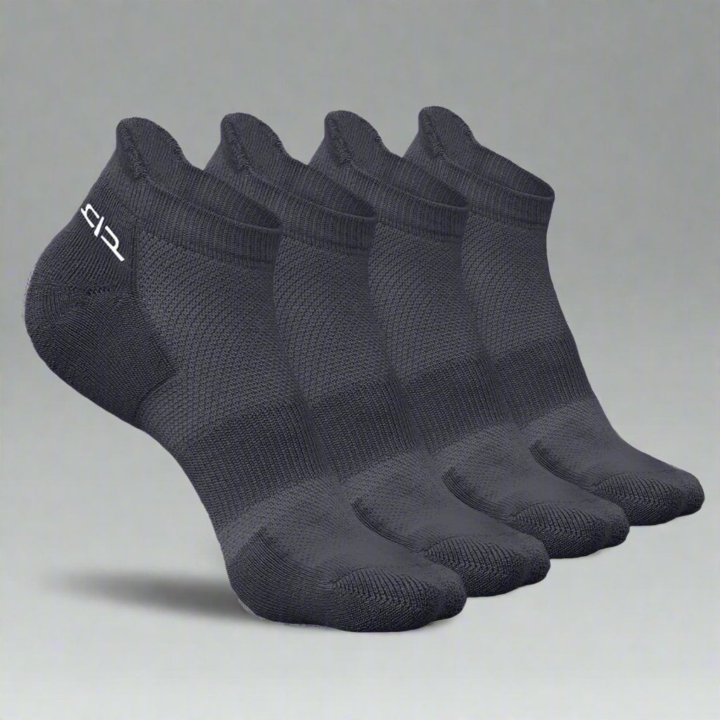 Heelium Bamboo Kids Ankle Socks - 4 Pairs