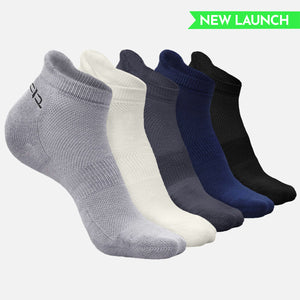 Bamboo Kids Ankle Socks - 5 Pairs