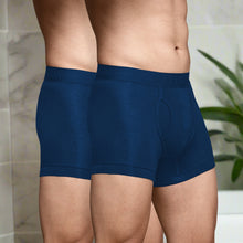 Load image into Gallery viewer, Heelium Bamboo Underwear Trunk (Keyhole) For Men - Pack of 2