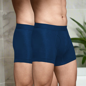Heelium Bamboo Underwear Trunk (Keyhole) For Men - Pack of 2