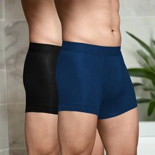 Load image into Gallery viewer, Heelium Bamboo Underwear Trunk (Keyhole) For Men - Pack of 2