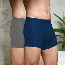 Load image into Gallery viewer, Heelium Bamboo Underwear Trunk (Keyhole) For Men - Pack of 2