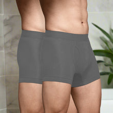 Load image into Gallery viewer, Heelium Bamboo Underwear Trunk (Keyhole) For Men - Pack of 2