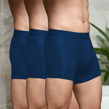 Load image into Gallery viewer, Heelium Bamboo Underwear Trunk (Keyhole) For Men - Pack of 3