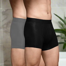 Load image into Gallery viewer, Heelium Bamboo Underwear Trunk (Keyhole) For Men - Pack of 2