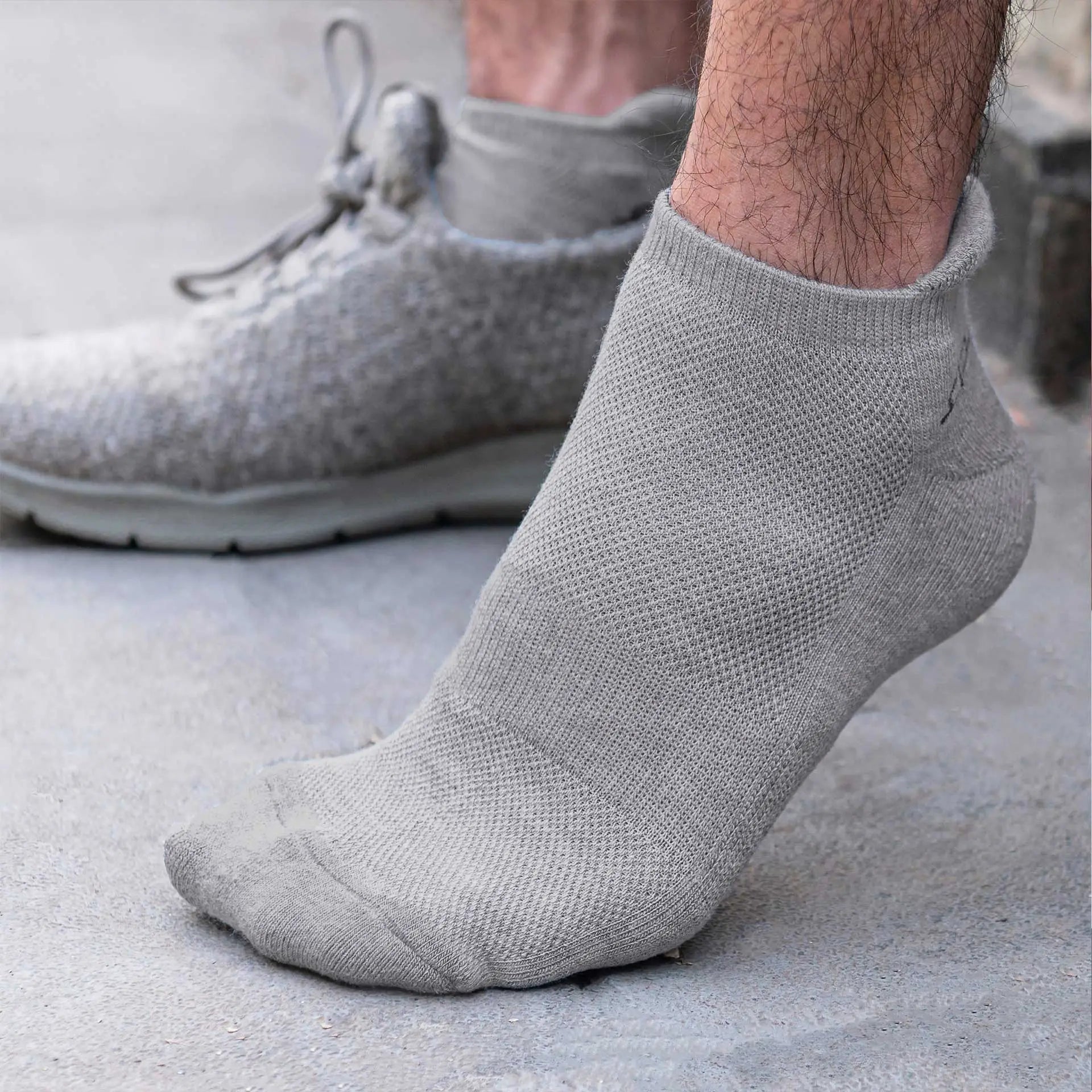 Heelium Bamboo Men Ankle Socks - 3 Pairs