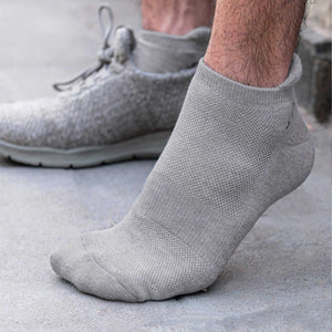 Bamboo Men Ankle Socks - 9 Pairs