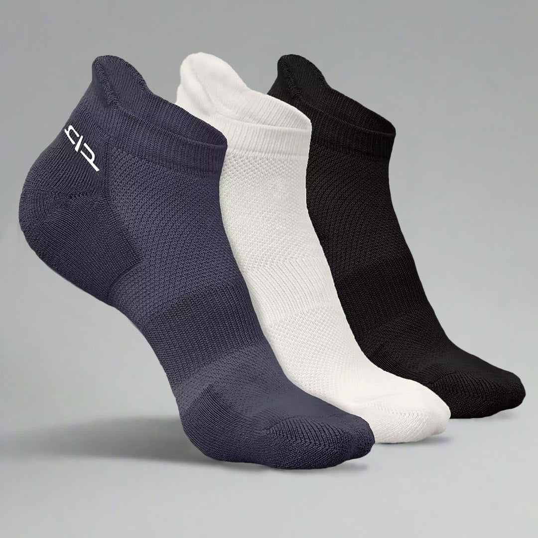 Heelium Bamboo Men Ankle Socks - 3 Pairs