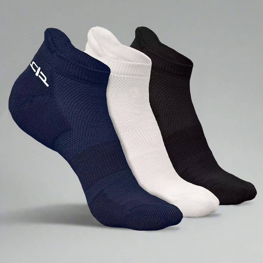 Heelium Bamboo Men Ankle Socks - 3 Pairs