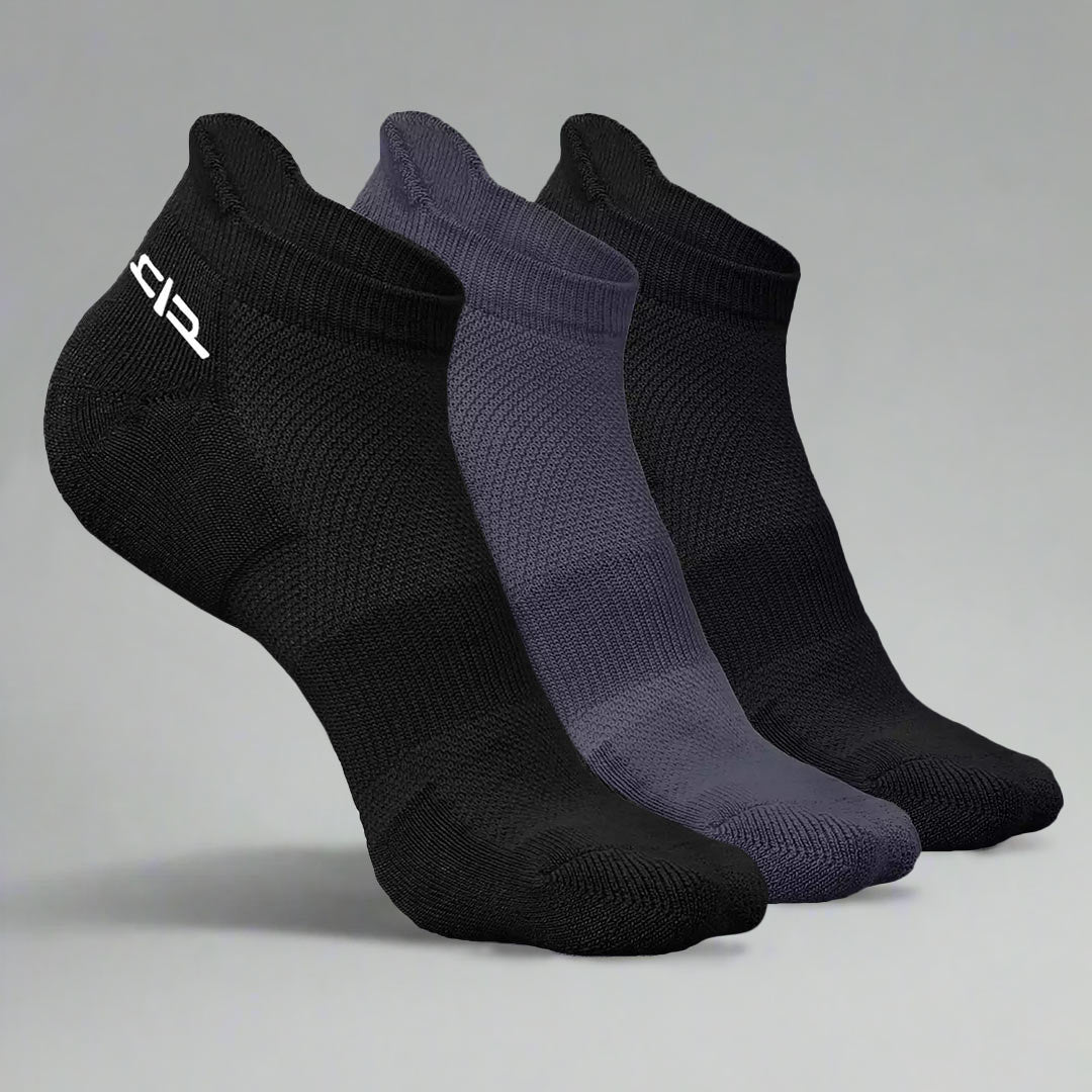 Heelium Bamboo Men Ankle Socks - 3 Pairs