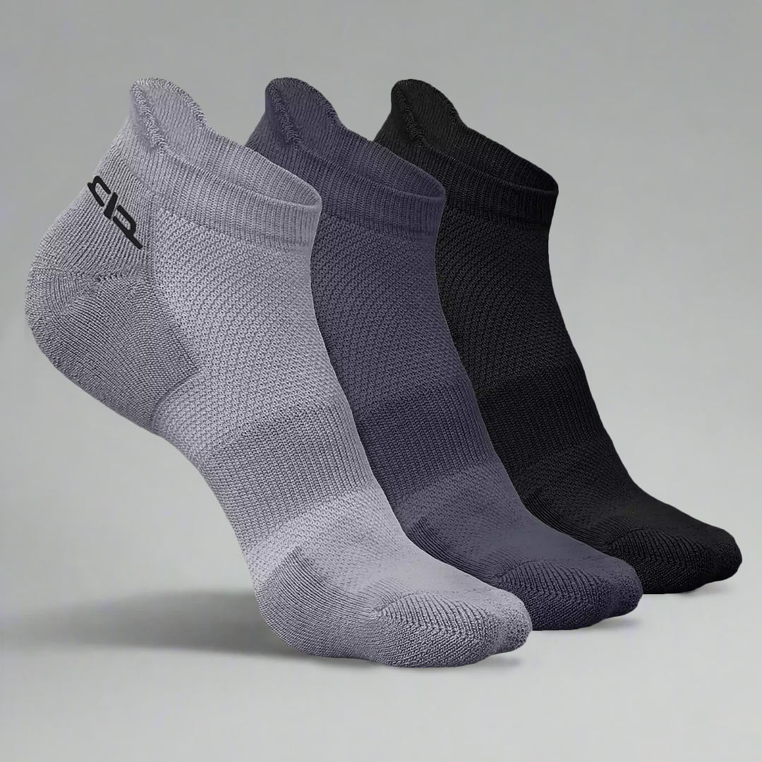 Heelium Bamboo Men Ankle Socks - 3 Pairs