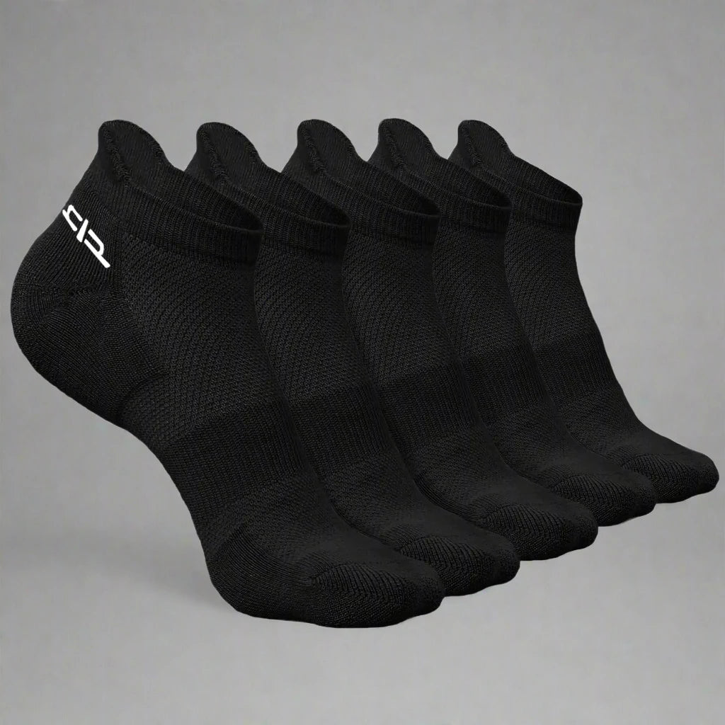 Heelium Bamboo Men Ankle Socks - 5 Pairs