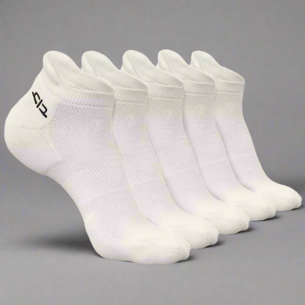 Heelium Bamboo Men Ankle Socks - 5 Pairs
