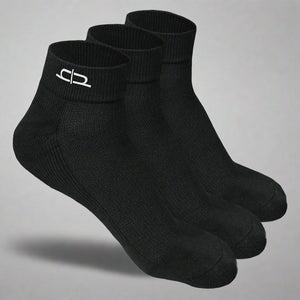 Bamboo Quarter Length Socks - 3 Pairs