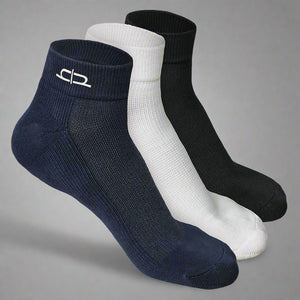 Bamboo Quarter Length Socks - 3 Pairs