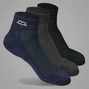 Bamboo Quarter Length Socks - 3 Pairs