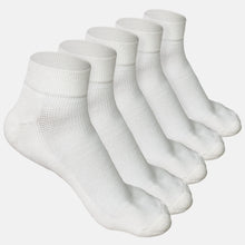 Load image into Gallery viewer, Bamboo Quarter Length Socks - 5 Pairs