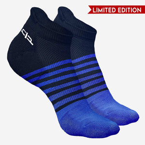 Bamboo Men Ankle Socks (Striped) - 2 Pairs