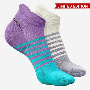 Bamboo Men Ankle Socks (Striped) - 2 Pairs