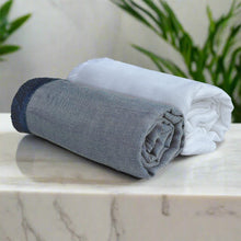 Load image into Gallery viewer, Bamboo Turkish Bath Towel - Set of 2