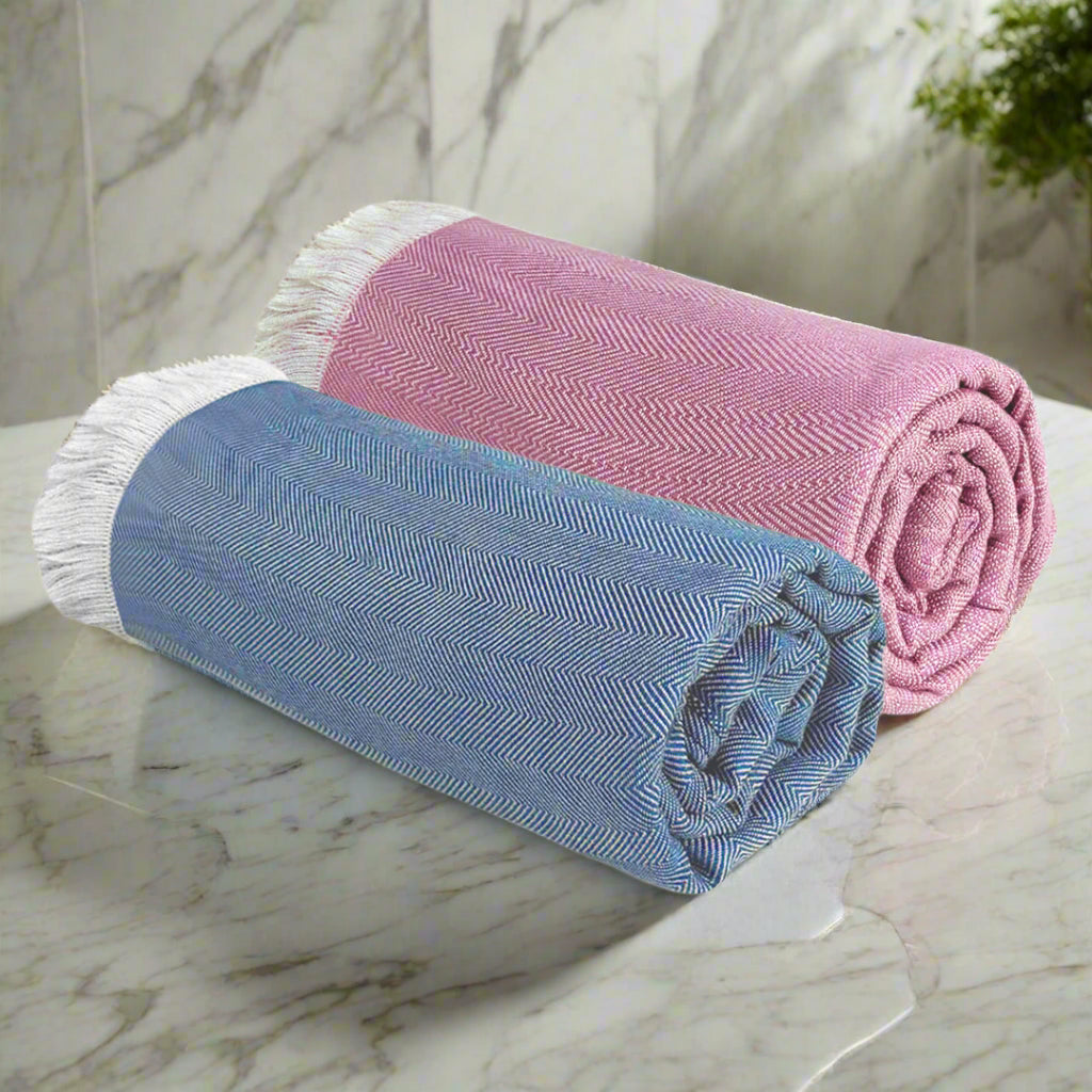 Heelium Bamboo Turkish Bath Towel - Set of 2