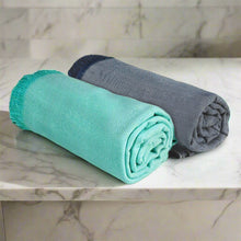 Load image into Gallery viewer, Bamboo Turkish Bath Towel - Set of 2