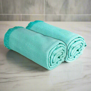 Bamboo Turkish Bath Towel - Set of 2