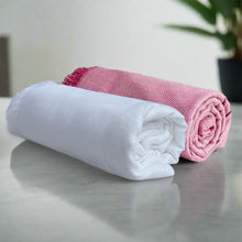 Load image into Gallery viewer, Bamboo Turkish Bath Towel - Set of 2