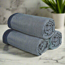 Load image into Gallery viewer, Bamboo Turkish Bath Towel - Set of 3