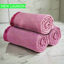 Load image into Gallery viewer, Bamboo Turkish Bath Towel - Set of 3