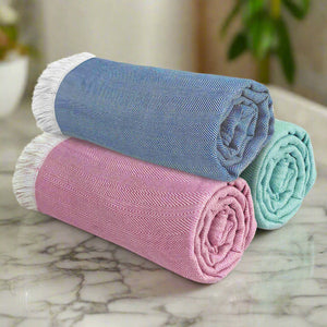Heelium Bamboo Turkish Bath Towel - Set of 3