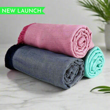 Load image into Gallery viewer, Bamboo Turkish Bath Towel - Set of 3