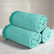 Load image into Gallery viewer, Bamboo Turkish Bath Towel - Set of 3