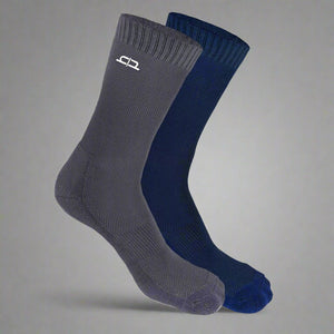 Bamboo Men Crew Socks (Solids) - 2 Pairs