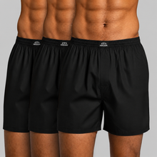 Load image into Gallery viewer, Heelium Bamboo Boxers For Men - Pack of 3
