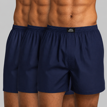 Load image into Gallery viewer, Heelium Bamboo Boxers For Men - Pack of 3