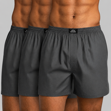 Load image into Gallery viewer, Heelium Bamboo Boxers For Men - Pack of 3