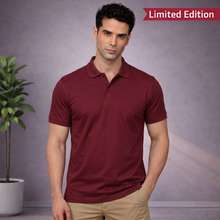 Load image into Gallery viewer, Heelium Bamboo Polo T-shirt for Men