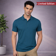 Load image into Gallery viewer, Heelium Bamboo Polo T-shirt for Men