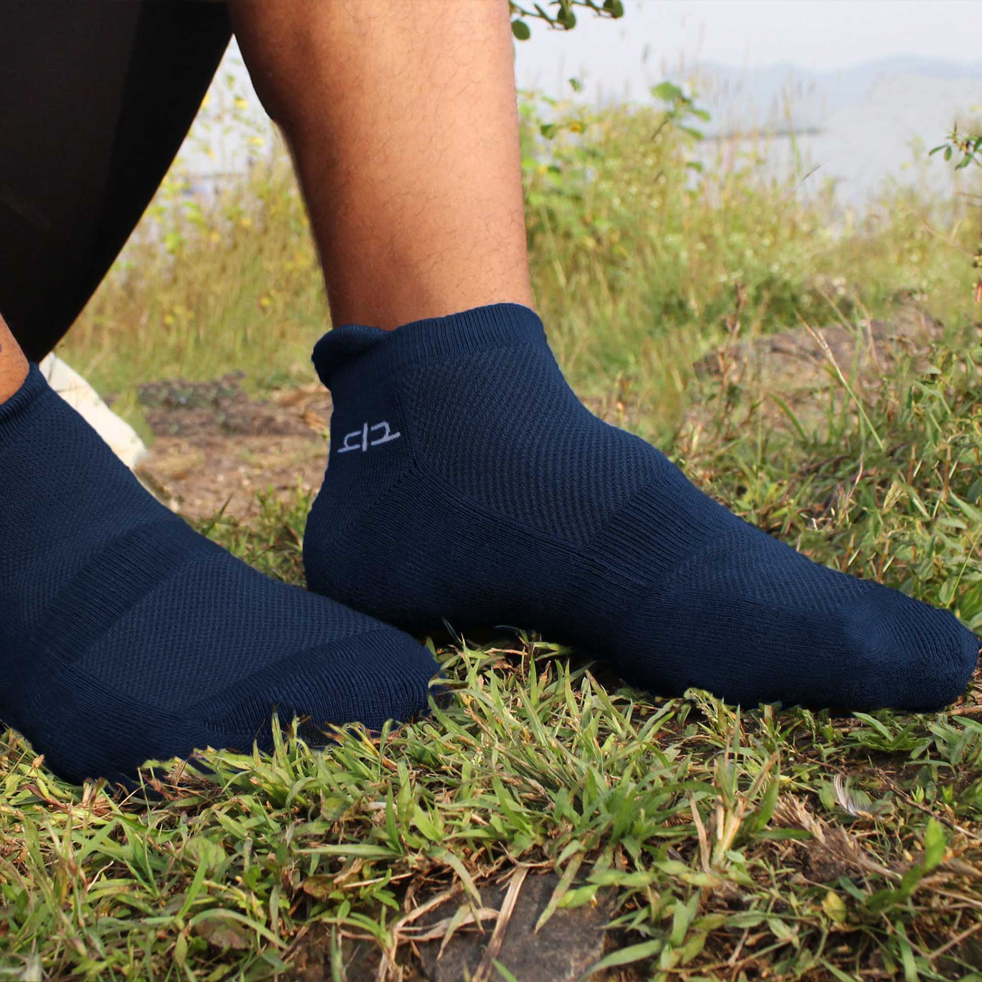 Heelium Bamboo Men Ankle Socks - 5 Pairs