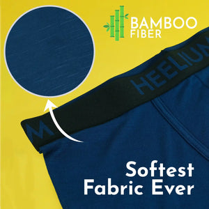 Heelium Bamboo Underwear Trunk For Men - Pack of 2