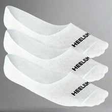 Load image into Gallery viewer, Heelium Bamboo No Show Socks for Men (Solid) - Pack of 3