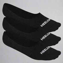 Load image into Gallery viewer, Heelium Bamboo No Show Socks for Men (Solid) - Pack of 3