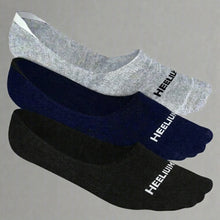 Load image into Gallery viewer, Heelium Bamboo No Show Socks for Men (Solid) - Pack of 3