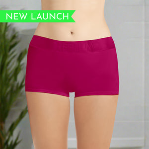 Heelium Bamboo Underwear Boyshorts for Women - Pack of 1