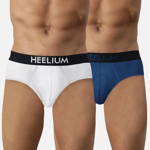 Heelium Bamboo Underwear Brief for Men - Pack of 2