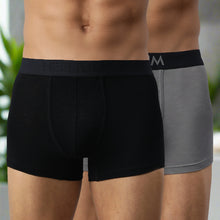 Load image into Gallery viewer, Bamboo Underwear Trunk For Men - Pack of 2