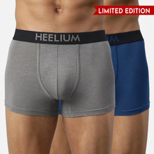 Load image into Gallery viewer, Heelium Bamboo Underwear Trunk For Men - Pack of 2